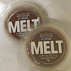 Bath & Body Works HOT COCOA & CREAM Wax Melt Home Fragrance NEW Seasonal 0.97 oz